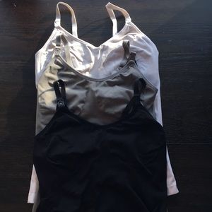 Set of 3 maternity/nursing tanks